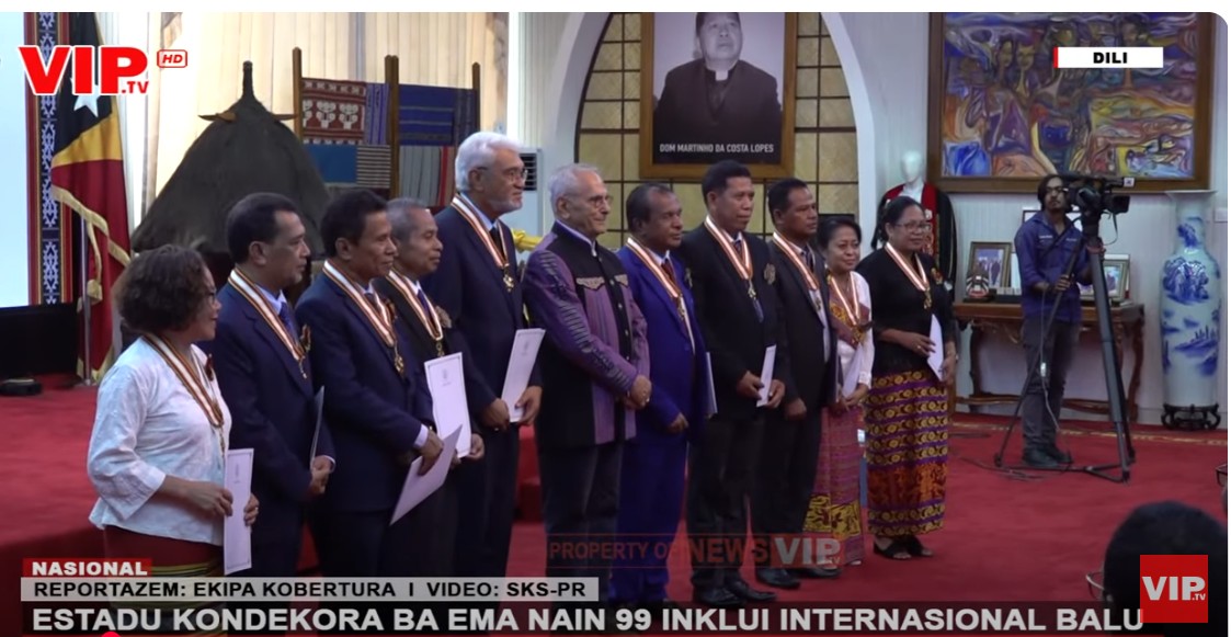 Peringatan Restorasi Kemerdekaan: Timor-Leste Menganugerahkan Kehormatan Tertinggi ke