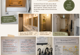 Almond Hostel Tokyo: Sederhana, Sat-Set, dan “Pas” di Hati