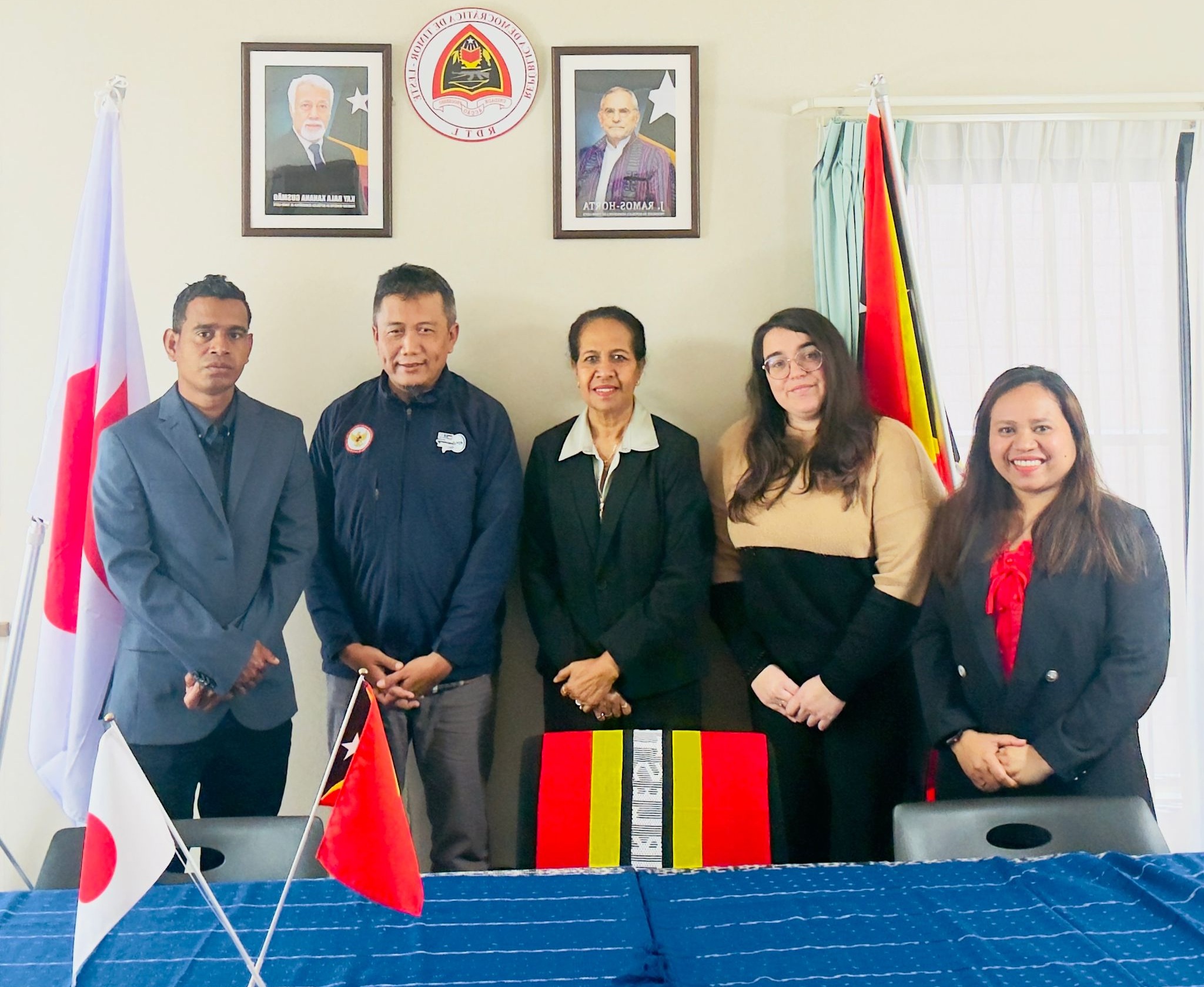 With Her Excellency and the team—an inspiring and meaningful meeting.