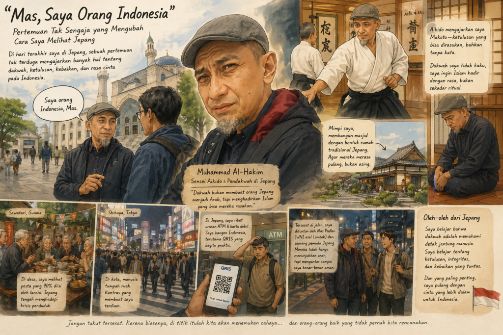 Mas, Saya Orang Indonesia: Kisah Sensei Aikido Berdakwah di Jepang