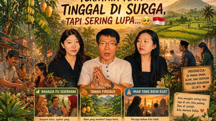 Ternyata Kita Tinggal di Surga, Tapi Sering Lupa… 