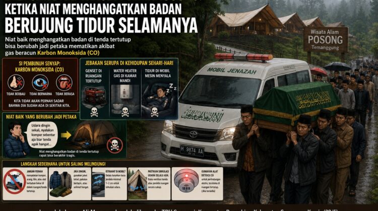 Belajar dari Tragedi Temanggung: Ketika Niat Menghangatkan Badan Berujung Tidur Selamanya
