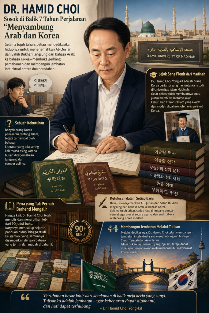 Dr. Hamid Choi: Tokoh Pertama Penerjemah Al-Qur'an ke Bahasa Korea