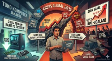 Krisis Global 2026: Mengapa Harga Laptop Baru Naik Ugal-ugalan Sampai 100%?