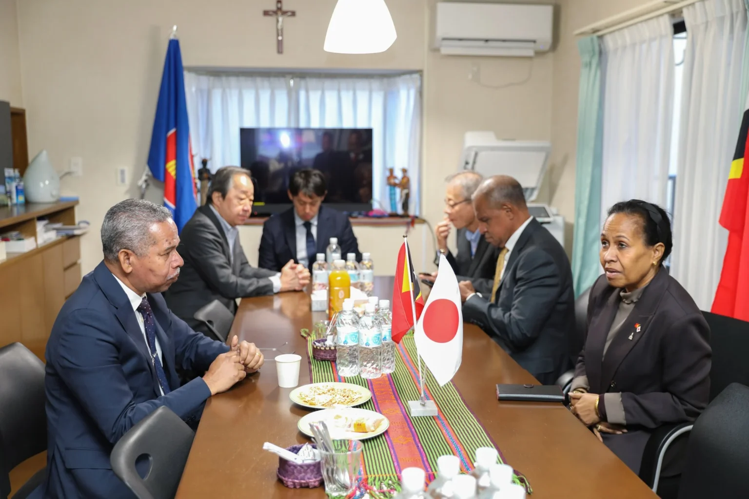 Penandatanganan kontrak Bandara Internasional Dili dengan TOA Corporation Jepang, Februari 2026