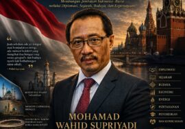 Kisah Mohamad Wahid Supriyadi membangun diplomasi Indonesia–Rusia melalui sejarah, budaya, ekonomi, dan hubungan antarbangsa.