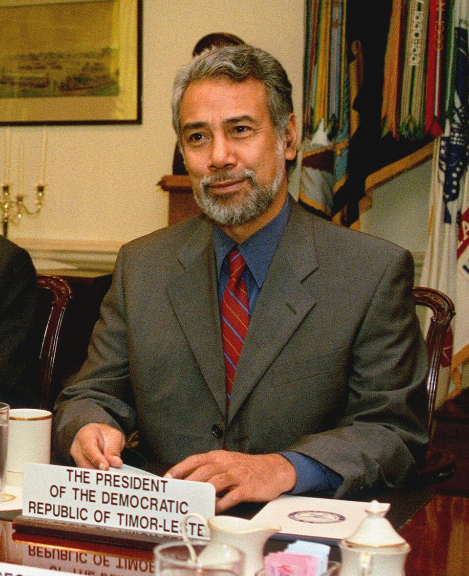 Xanana Gusmão sebagai presiden Timor Leste