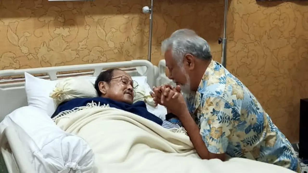 Xanana Gusmão menjenguk BJ Habibie, 2019