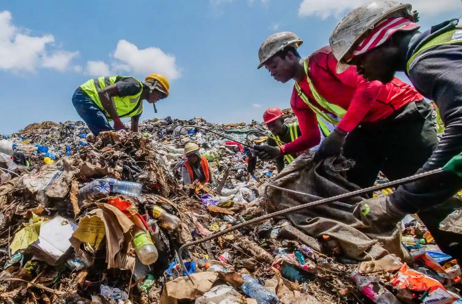Pemulung sebagai bagian dari sektor informal yang menjalankan fungsi pemilahan dan daur ulang sampah