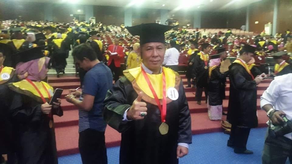 Wisuda gelar Doktor Ilmu Hukum Nazali Lempo di Universitas Hasanuddin, Makassar