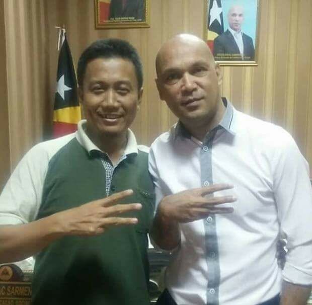 Nelyo Isaac bersama Ahsantany