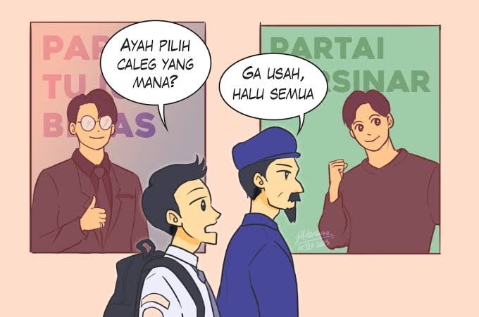 Ilustrasi Skeptisisme Pemilih