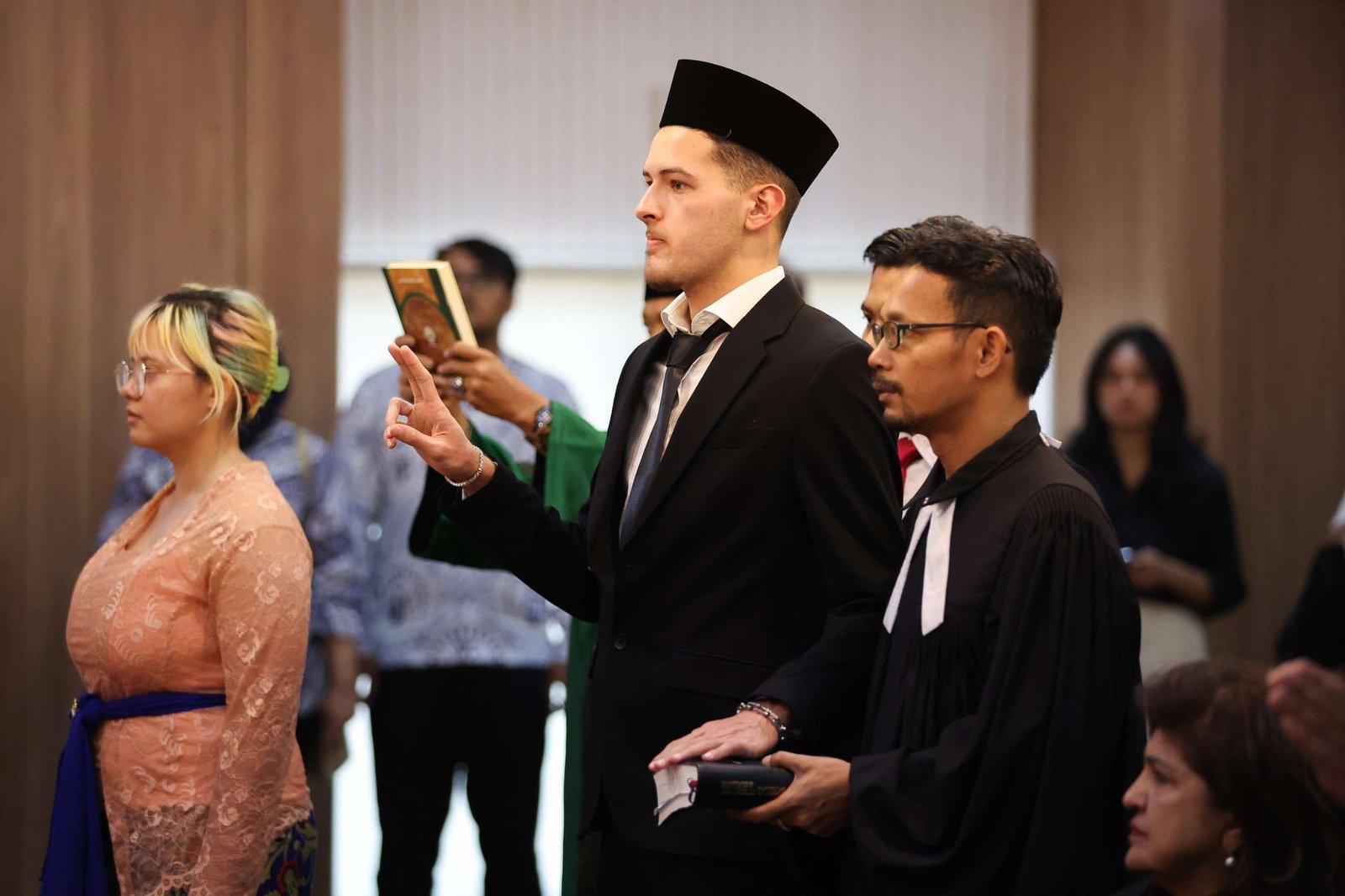 Justin Hubner Pengambilan Sumpah WNI