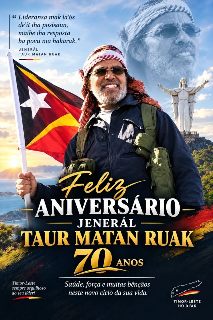 70 Tahun Taur Matan Ruak: Dari Pejuang Rimba ke Pemimpin Bangsa